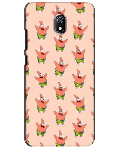 Чехол для Xiaomi Redmi 8A с картинкой «Патрик Стар паттерн»
