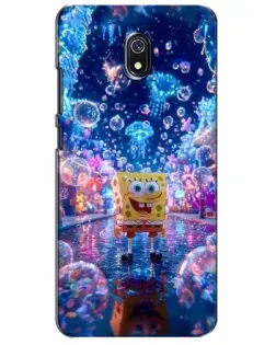 Чехол для Xiaomi Redmi 8A с картинкой «Неоновый океан»