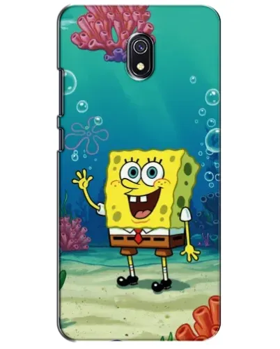 Чехол для Xiaomi Redmi 8A с картинкой «Подводный привет»