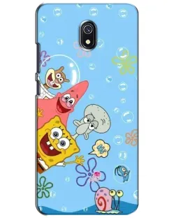 Чехол для Xiaomi Redmi 8A с картинкой «Веселые пузырьки»
