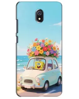 Чехол для Xiaomi Redmi 8A с картинкой «Автомобильное путешествие»