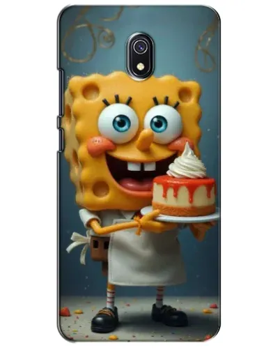 Чехол для Xiaomi Redmi 8A с картинкой «Повар Спанч Боб»