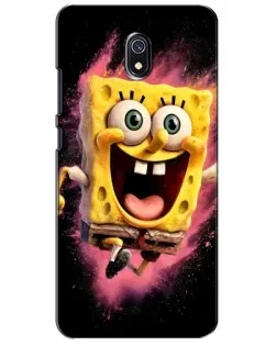 Чехол для Xiaomi Redmi 8A с картинкой «Взрывной Спанч Боб»
