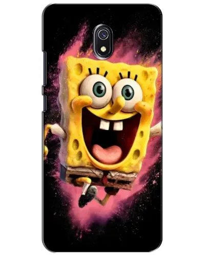Чехол для Xiaomi Redmi 8A с картинкой «Взрывной Спанч Боб»
