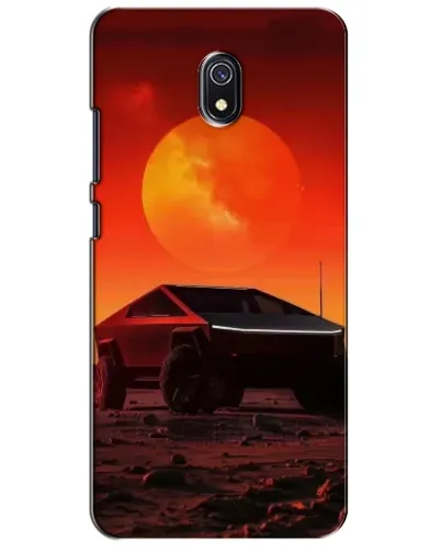 Чехол для Xiaomi Redmi 8A с картинкой «Cybertruck на Марсе»