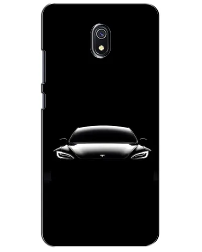 Чехол для Xiaomi Redmi 8A с картинкой «Фары Tesla Night»