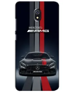 Чехол для Xiaomi Redmi 8A с картинкой «Mercedes — белый карбон» Чехол для Xiaomi Redmi 8A с картинкой «Mercedes — белый карбон»