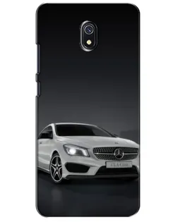 Чехол для Xiaomi Redmi 8A с картинкой «Mercedes AMG GT Silver»