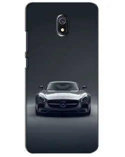 Чехол для Xiaomi Redmi 8A с картинкой «Mercedes на черном»