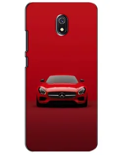 Чехол для Xiaomi Redmi 8A с картинкой «Красный Mercedes AMG»