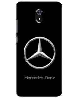 Чехол для Xiaomi Redmi 8A с картинкой «Mercedes Silver Logo»