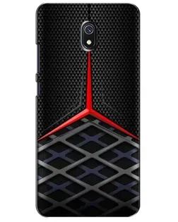 Чехол для Xiaomi Redmi 8A с картинкой «Mercedes Carbon Grid»