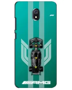 Чехол для Xiaomi Redmi 8A с картинкой «Mercedes AMG Petronas»