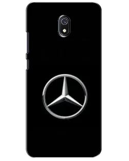 Чехол для Xiaomi Redmi 8A с картинкой «Mercedes классический лого»