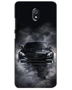 Чехол для Xiaomi Redmi 8A с картинкой «Mercedes в дыму»