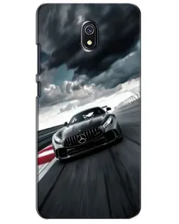 Чехол для Xiaomi Redmi 8A с картинкой «Гоночный Mercedes AMG»
