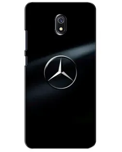 Чохол для Xiaomi Redmi 8A з картинкою «Mercedes на металі»