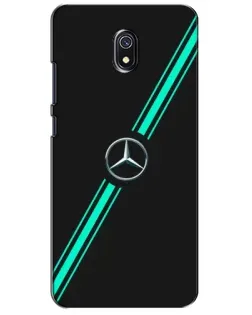 Чохол для Xiaomi Redmi 8A з картинкою «Спортивні лінії Mercedes»