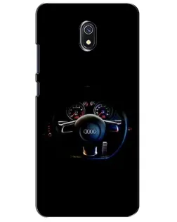 Чехол для Xiaomi Redmi 8A с картинкой «Салон Audi — руль» Чехол для Xiaomi Redmi 8A с картинкой «Салон Audi — руль»