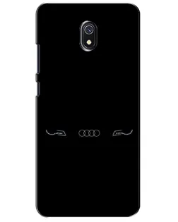 Чехол для Xiaomi Redmi 8A с картинкой «Audi — световой подпись» Чехол для Xiaomi Redmi 8A с картинкой «Audi — световой подпись»