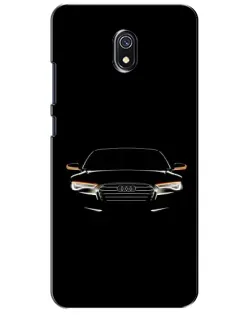 Чехол для Xiaomi Redmi 8A с картинкой «Audi — ночной контур»