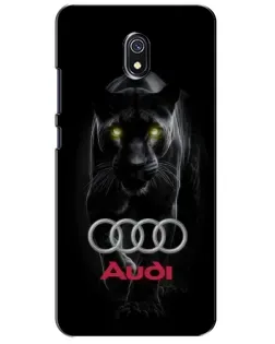 Чехол для Xiaomi Redmi 8A с картинкой «Пантера и Audi»