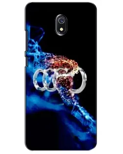 Чехол для Xiaomi Redmi 8A с картинкой «Энергия лого Audi»
