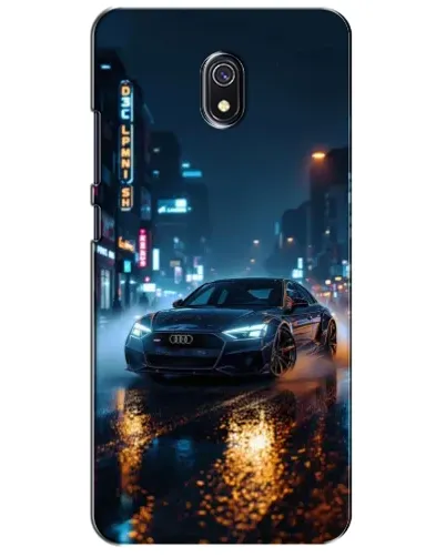 Чехол для Xiaomi Redmi 8A с картинкой «Ночной город и Audi» Чехол для Xiaomi Redmi 8A с картинкой «Ночной город и Audi»
