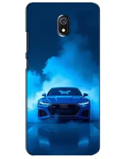 Чехол для Xiaomi Redmi 8A с картинкой «Audi — голубая энергия»