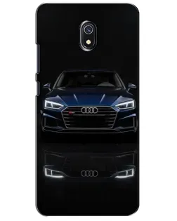 Чехол для Xiaomi Redmi 8A с картинкой «Audi — ночное отражение»