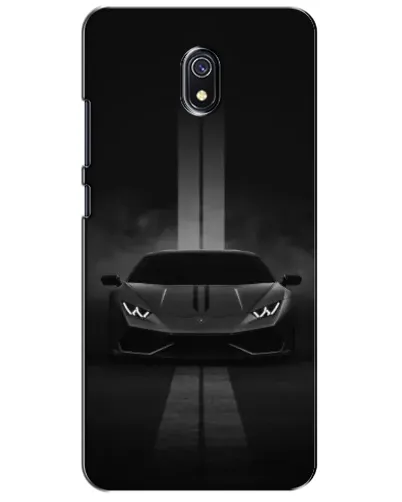 Чехол для Xiaomi Redmi 8A с картинкой «Lamborghini симметрия дорог»