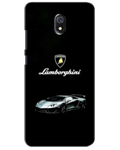 Чехол для Xiaomi Redmi 8A с картинкой «Логотип Lamborghini классика»
