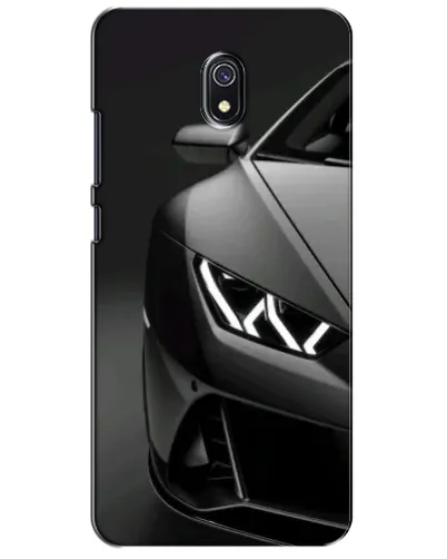 Чехол для Xiaomi Redmi 8A с картинкой «Lamborghini фары детализация»