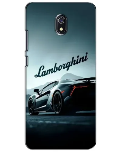 Чехол для Xiaomi Redmi 8A с картинкой «Классическая надпись Lamborghini»