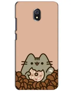 Чехол для Xiaomi Redmi 8A с картинкой «Кофейный Пушин»