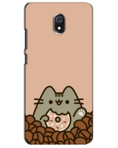 Чехол для Xiaomi Redmi 8A с картинкой «Кофейный Пушин»