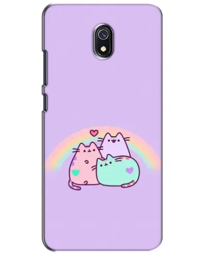 Чехол для Xiaomi Redmi 8A с картинкой «Радужные Пушины»