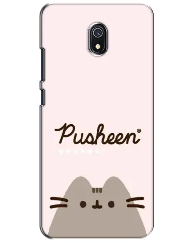 Чехол для Xiaomi Redmi 8A с картинкой «Pusheen логотип»