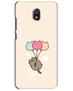 Чехол для Xiaomi Redmi 8A с картинкой «Пушин на шариках»