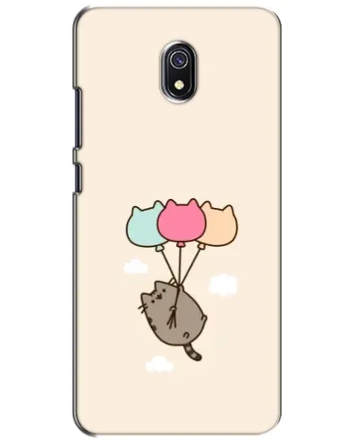 Чехол для Xiaomi Redmi 8A с картинкой «Пушин на шариках»