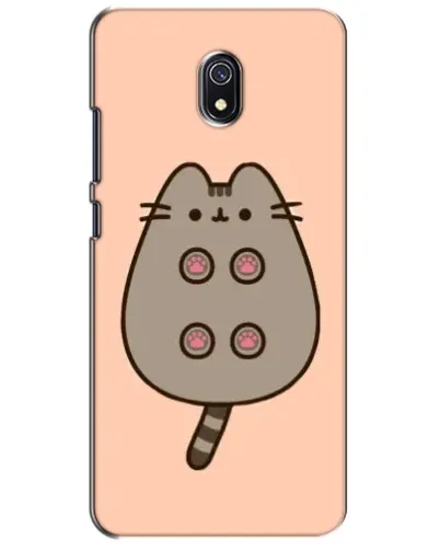 Чехол для Xiaomi Redmi 8A с картинкой «Пушин пузиком кверху»