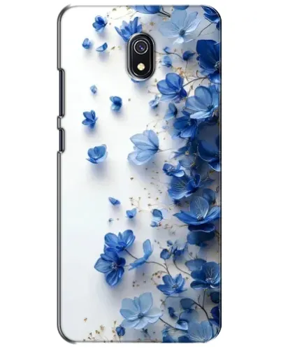 Чехол для Xiaomi Redmi 8A с картинкой «Голубой цветочный каскад» Чехол для Xiaomi Redmi 8A с картинкой «Голубой цветочный каскад»