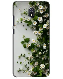Чехол для Xiaomi Redmi 8A с картинкой «Ветка мелких белых цветов» Чехол для Xiaomi Redmi 8A с картинкой «Ветка мелких белых цветов»