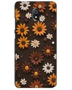 Чехол для Xiaomi Redmi 8A с картинкой «Узор из маленьких подсолнухов» Чехол для Xiaomi Redmi 8A с картинкой «Узор из маленьких подсолнухов»