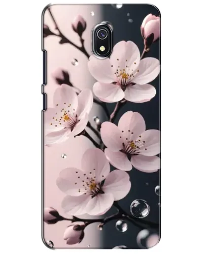 Чехол для Xiaomi Redmi 8A с картинкой «Нежная сакура и капли» Чехол для Xiaomi Redmi 8A с картинкой «Нежная сакура и капли»