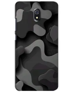 Чехол для Xiaomi Redmi 8A с картинкой «Темный абстрактный камуфляж» Чехол для Xiaomi Redmi 8A с картинкой «Темный абстрактный камуфляж»