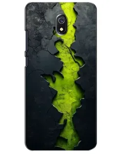 Чехол для Xiaomi Redmi 8A с картинкой «Салатовый разлом скалы» Чехол для Xiaomi Redmi 8A с картинкой «Салатовый разлом скалы»