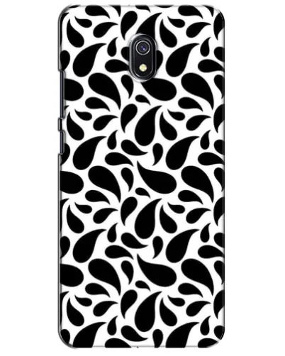Чехол для Xiaomi Redmi 8A с картинкой «Контрастные черные капли» Чехол для Xiaomi Redmi 8A с картинкой «Контрастные черные капли»