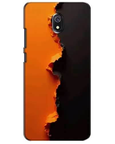 Чехол для Xiaomi Redmi 8A с картинкой «Оранжевый разлом» Чехол для Xiaomi Redmi 8A с картинкой «Оранжевый разлом»