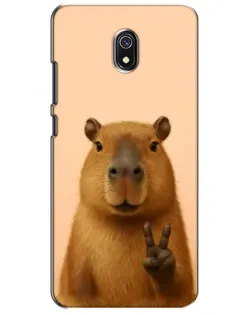 Чохол для Xiaomi Redmi 8A з картинкою «Капібара вікторія» Чохол для Xiaomi Redmi 8A з картинкою «Капібара вікторія»